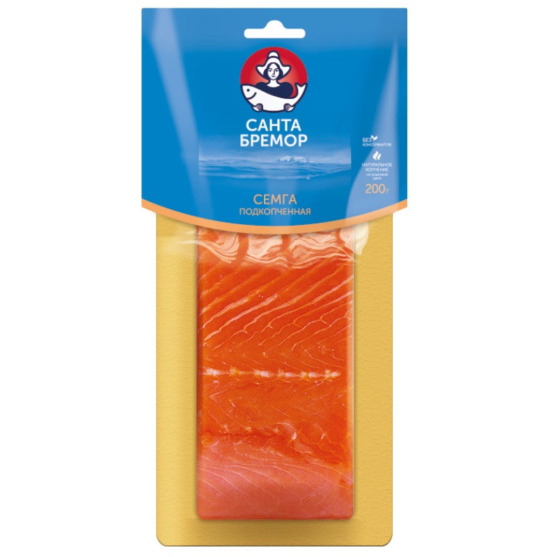 Smoked salmon fillet piece  200g