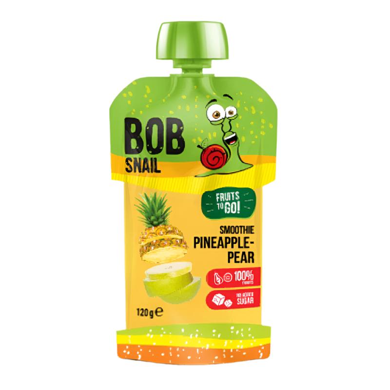 Bob Snail Fruit Smoothie Pineapple-Pear-Apple, 120g