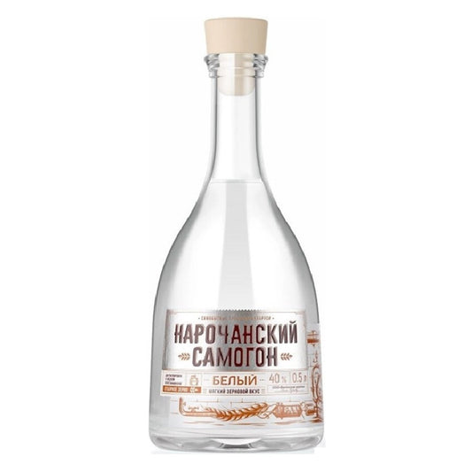 Liquor Moonshine "Naroch Moonshine White" 40%, 0.5L