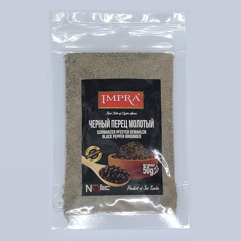 "IMPRA" Black Pepper Grounded, 50g