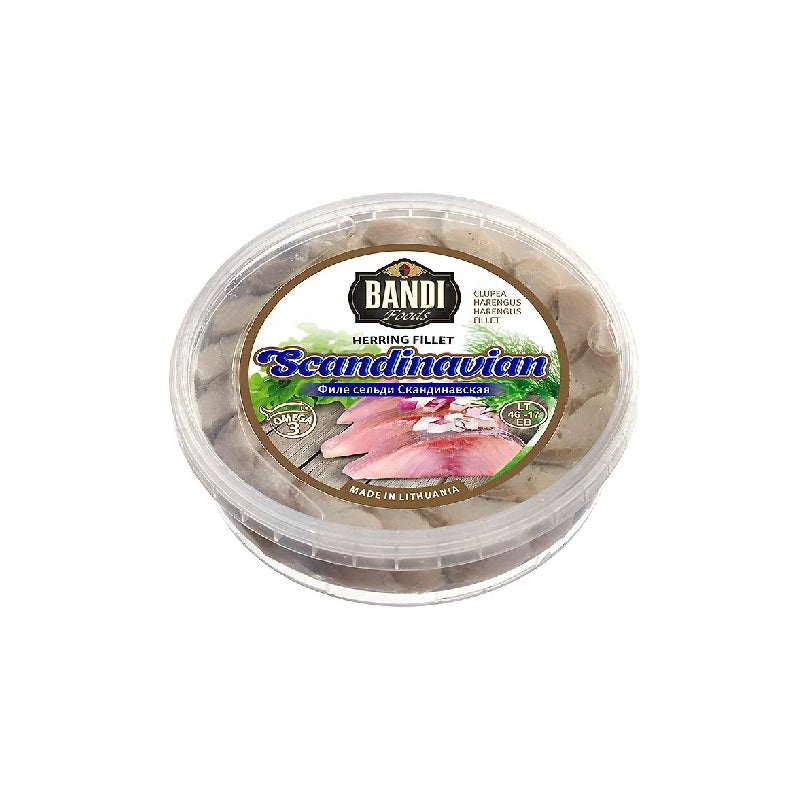 Herring Fillet BANDI FOODS SCANDINAVIAN in Oil, 500 g