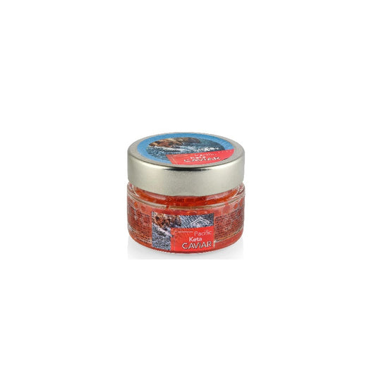 Chum salmon roe (Keta) 100 g in glass jar