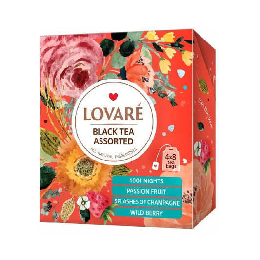 Lovare Assorted Black Tea, 64g