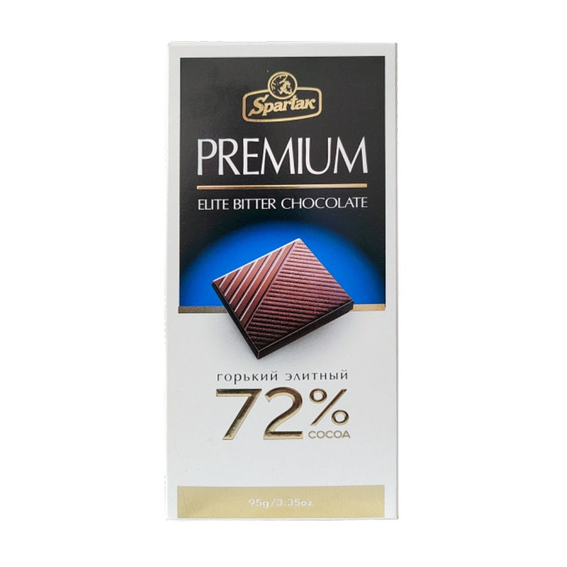 Spartak Chocolate Elite Bitter 72%, 95g