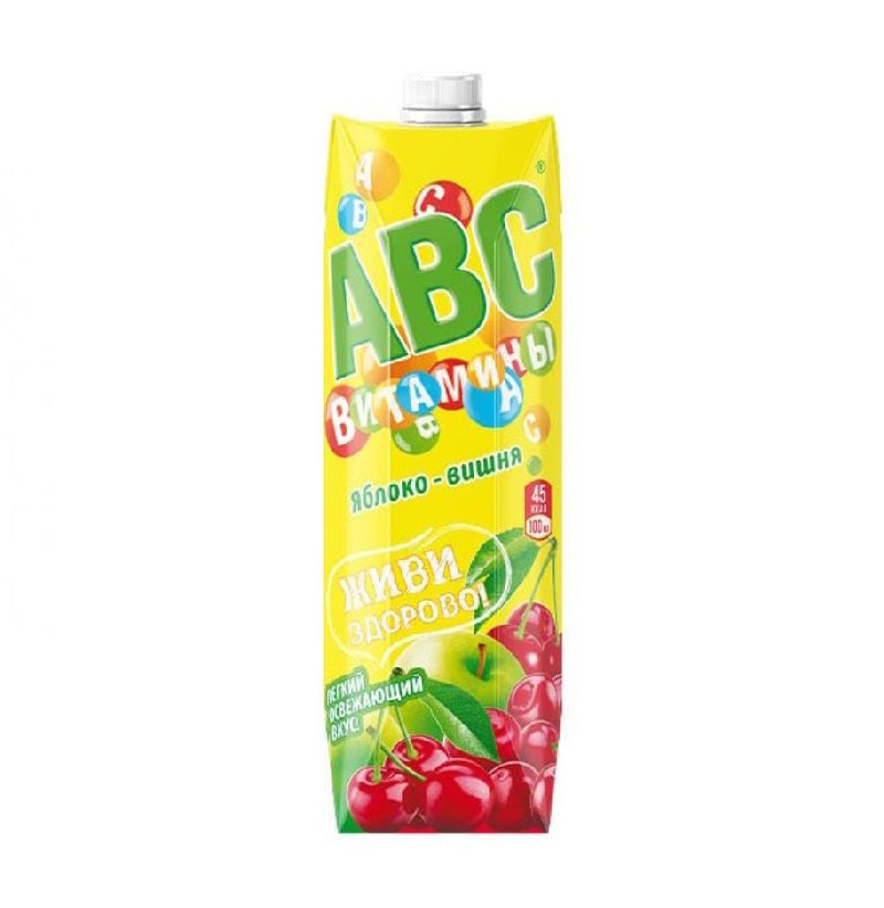 ABC Apple-Cherry Nectar with Pulps, 1L