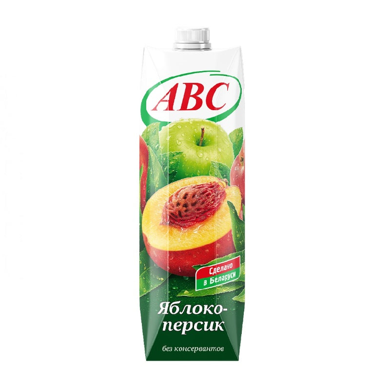 ABC Apple-Peach Nectar, 1L