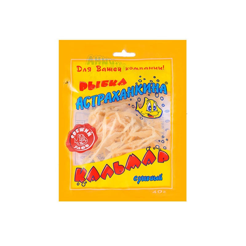 Dried squid "Astrakhankina" with paprika, 40g