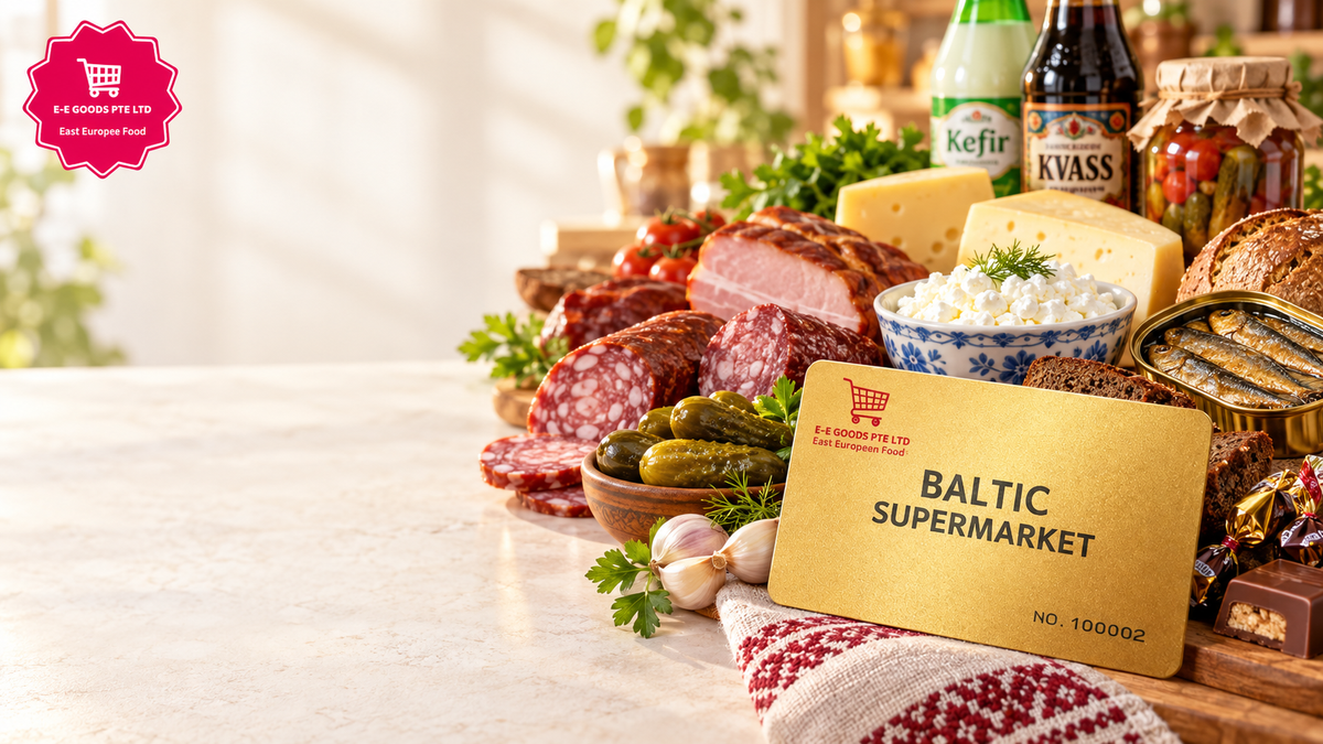 Baltic Supermart gold member card promotion
