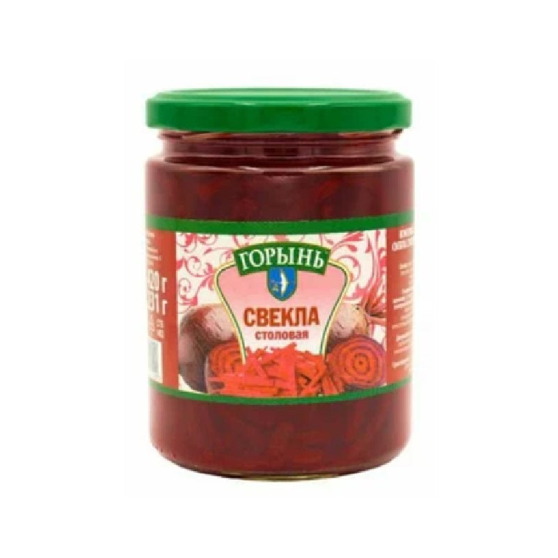 Goryn Pickled Table Beetroot Sliced, 420g