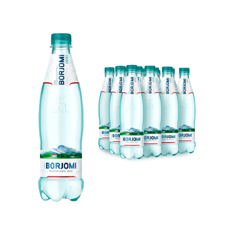 Mineral Water "Borjomi" Carbonated, 0.5 L