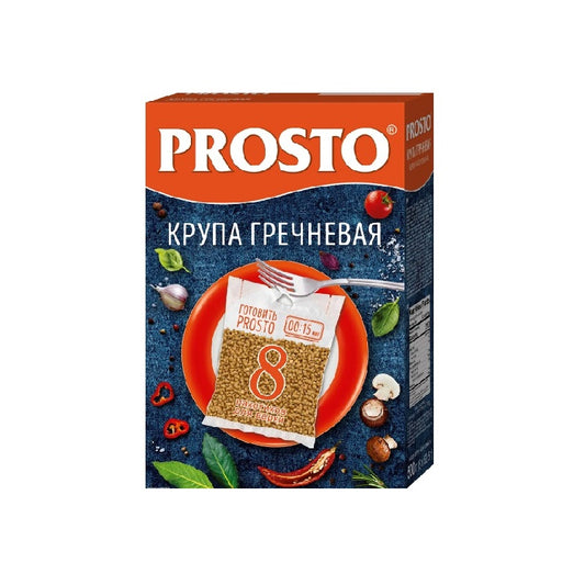 Prosto Buckwheat Unground in boiling bags (8x62.5g), 500g