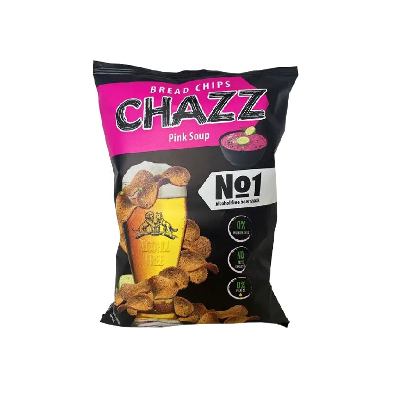CHAZZ Bread Chips with Cold Beet Soup Flavor, 100g