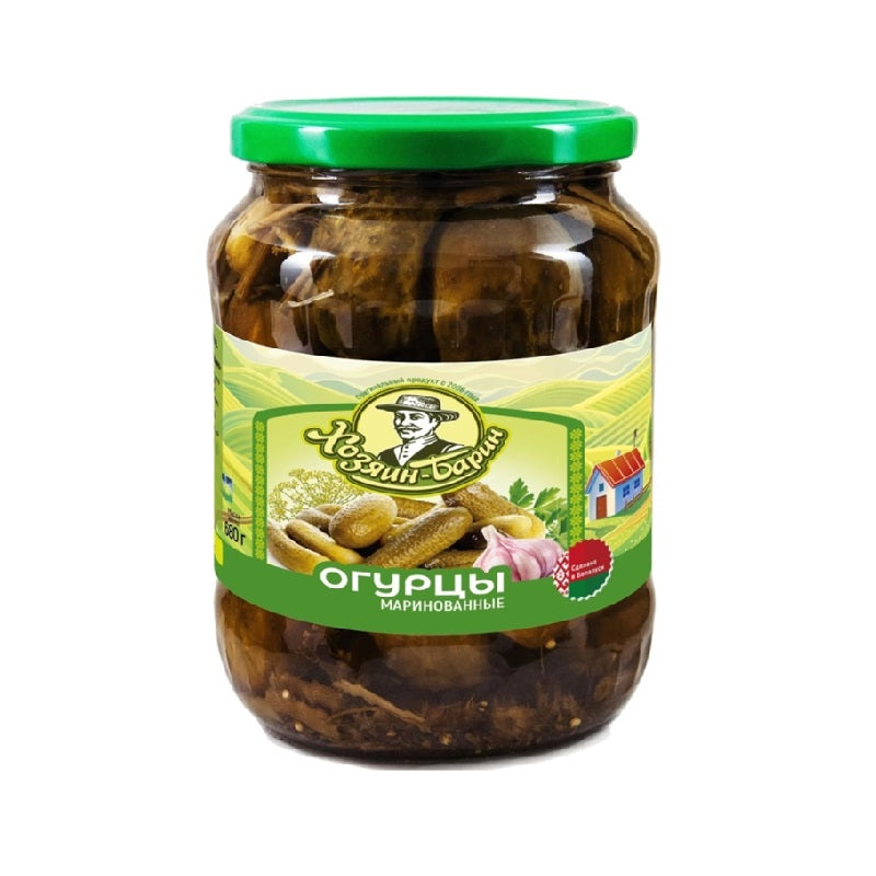 "Host-Barin" Pickled Cucumbers, 680g