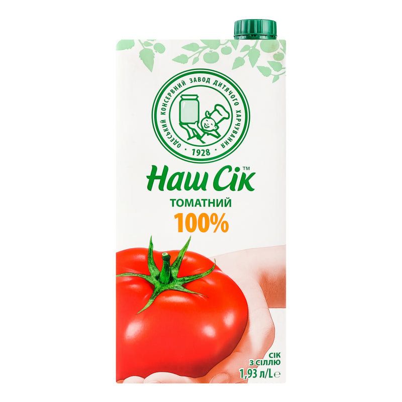Nasch Sok Juice Tomato 1,93L T-Pack