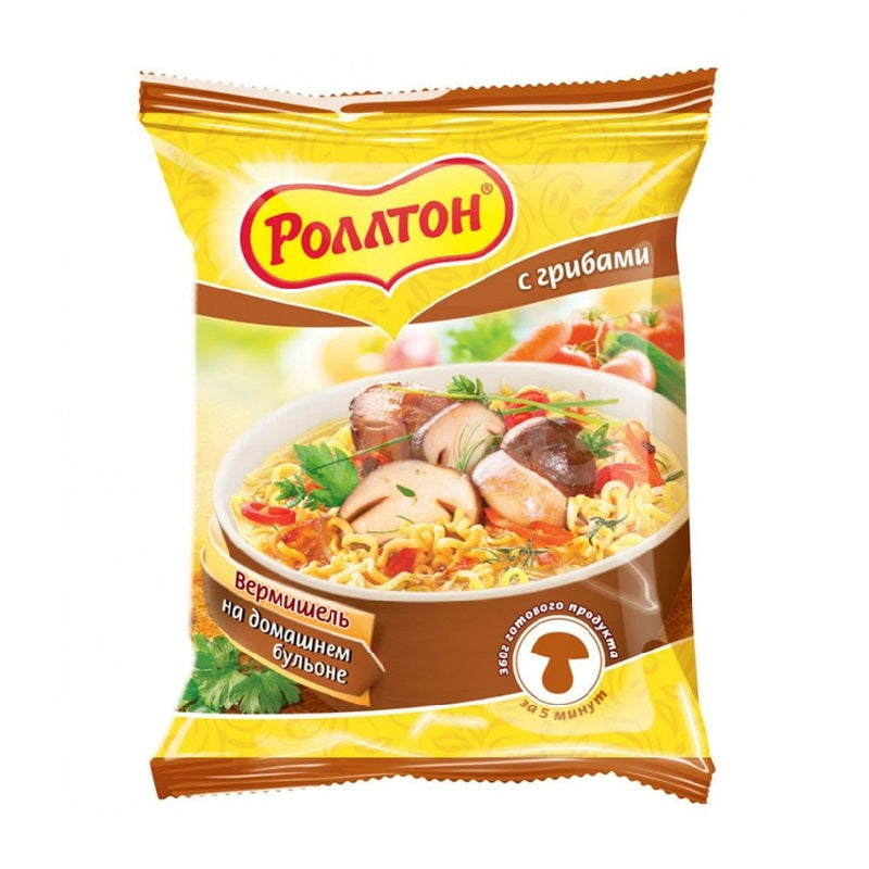 Rollton Vermicelli with Mushrooms, 60g