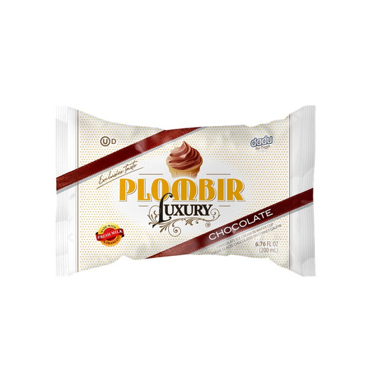 DADU Ice Cream LUXURY Plombir Chocolate, 200ML