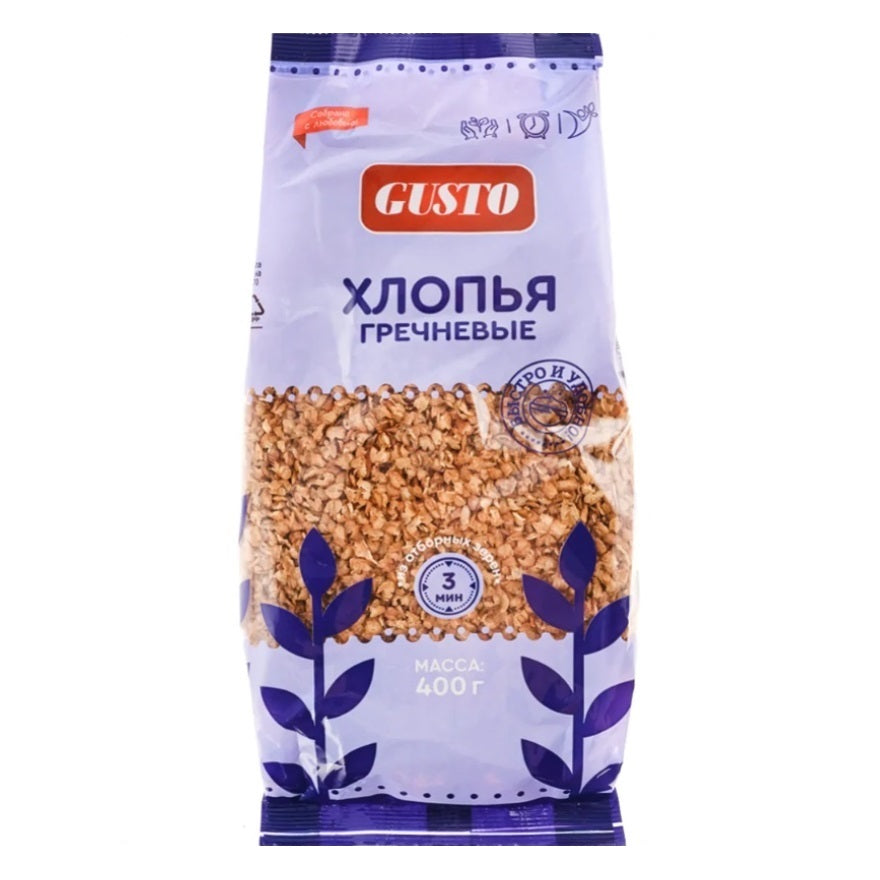 Gusto Buckwheat Flakes, 400g