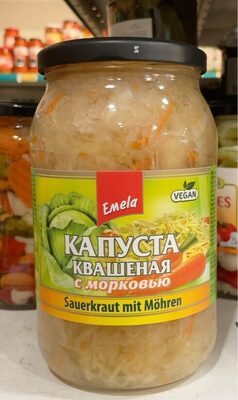 Emela Russian Sauerkraut with Carrots 900g