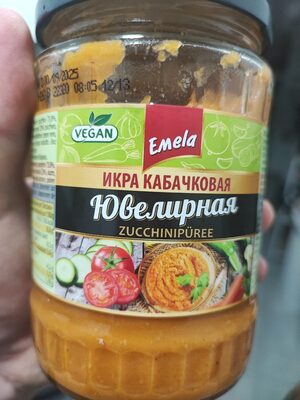 Emela Zucchini Puree "Juvelirnaja" 580 ml