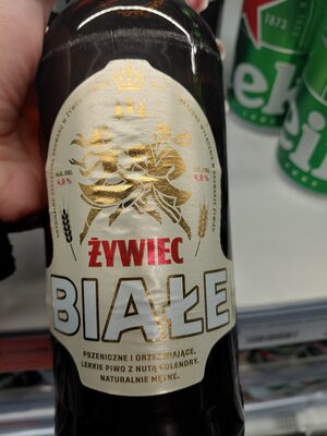 Beer "Zywiec" 4,9% Biale RB 0,5l 11,6GP