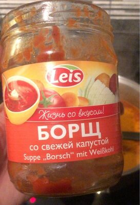 Soup "Borsch" with fresh cabbage 480g