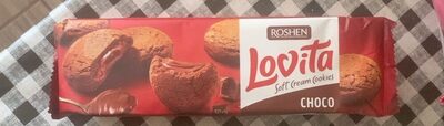 Rosh Cookies Lovita Soft Cream chocolate 127g