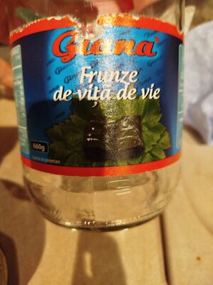 RO Grape Leaves Pickled Giana 660g