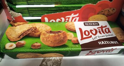 Rosh Cookies Lovita Soft Cream Hazelnut 127g