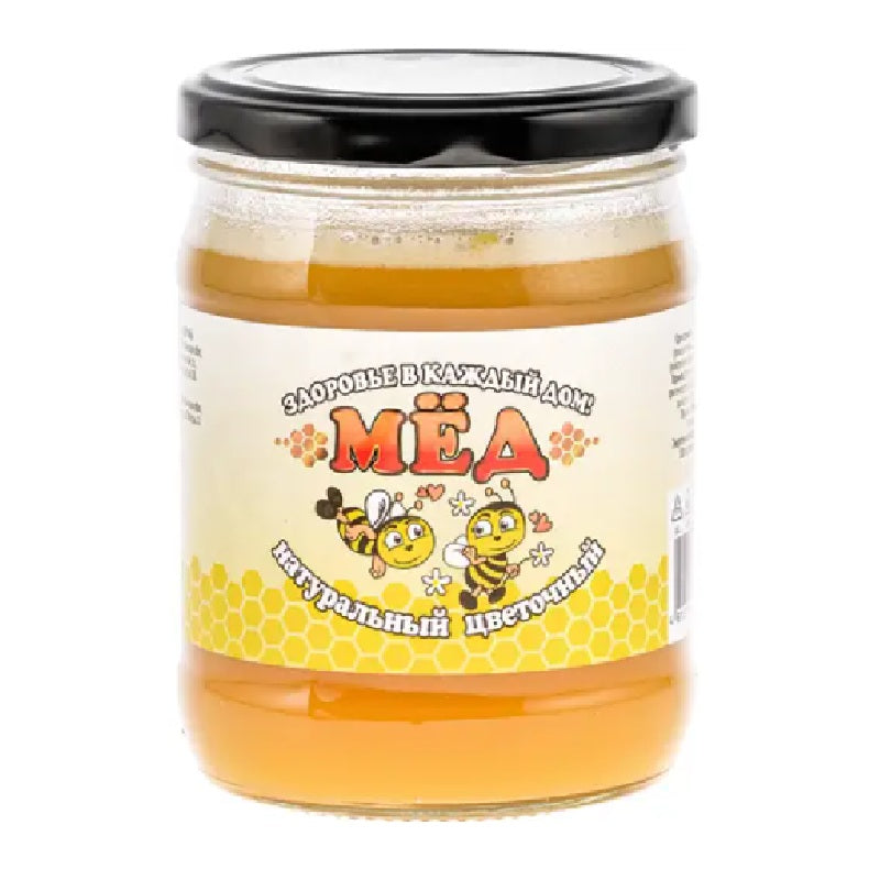 Natural honey "Honey Paradise" flower, 600g