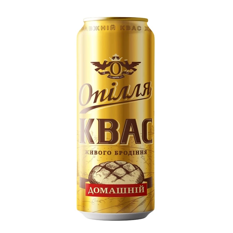 Kvass Opillia Live Fermentation "Domashniy" 0,5L DPGA