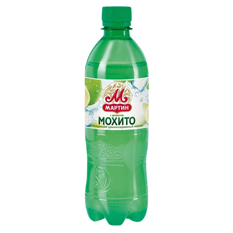 Soft Drink MARTIN "MOJITO" highly carbonated, 0.5L