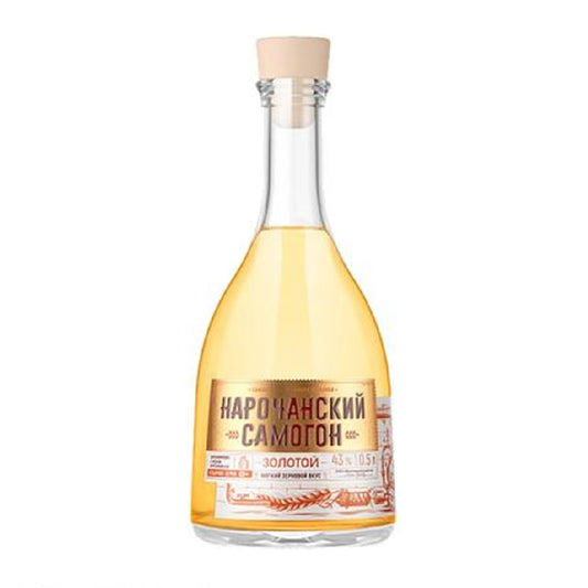 Liquor Moonshine "Naroch Moonshine Golden" 40%, 0.5L