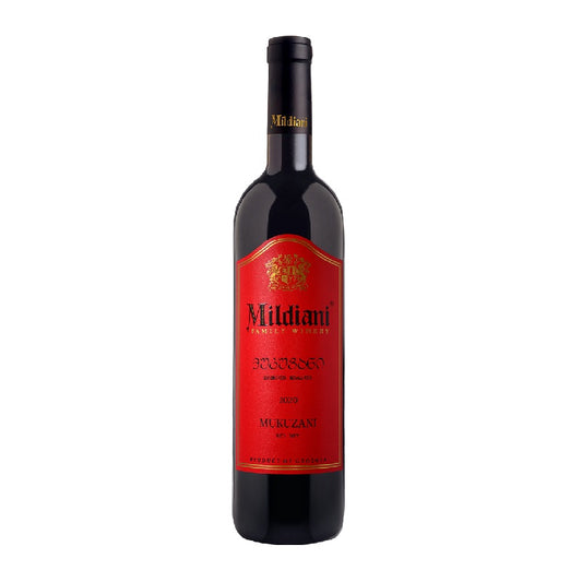 Mildiani Georgian Mukuzani Red Dry, 0.75L