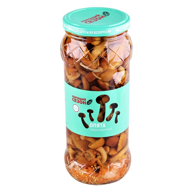 "Good Season" Pickled Honey Mushrooms, 530g