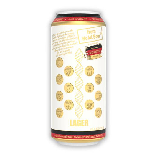 Noad Lager Beer 4.1%, 0.5L