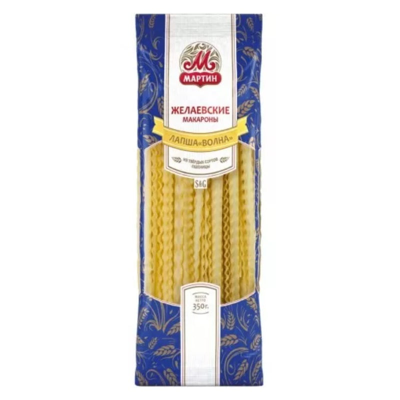 "Martina" Pasta Zhelaevskie Waves of Noodle, 350g