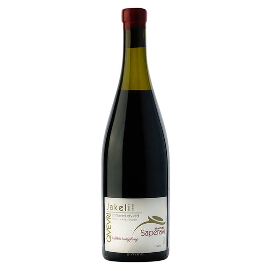 Jakeli Saperavi Qvevri Dry Red Wine, 0.75L