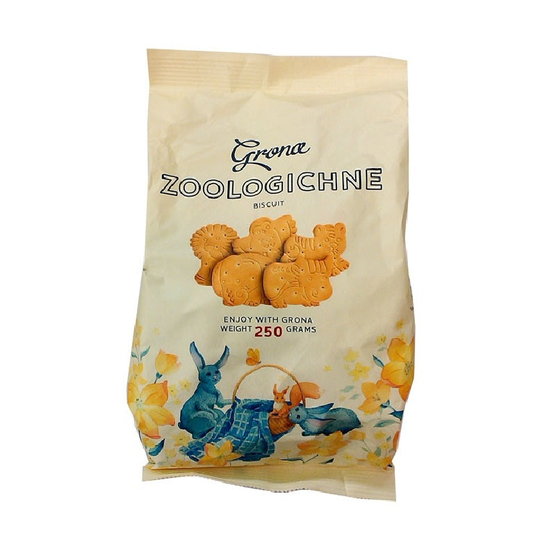 Grona Zoological Biscuits, 250g