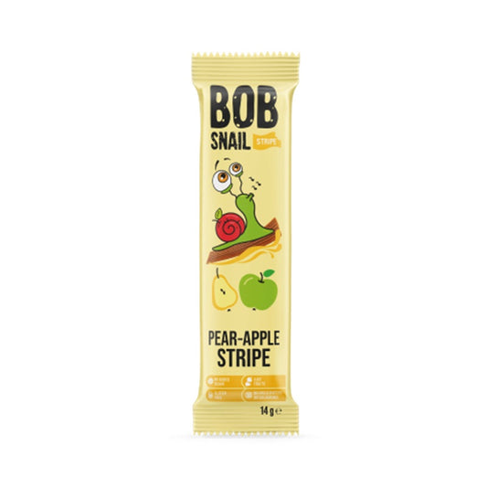 Bob Snail Natural Sweets Stripes Pear-Apple, 14g