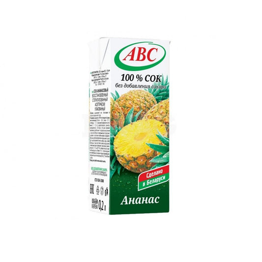 ABC Pineapple Nectar, 0.2L
