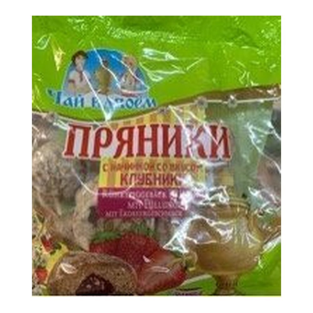 Chaj Vdvoem Gingerbread with Strawberry Filling 360g