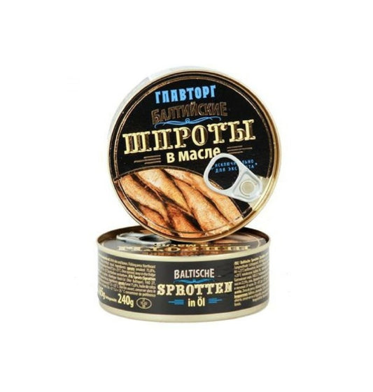 Glavtorg Baltic Sprotten in Oil, 240g