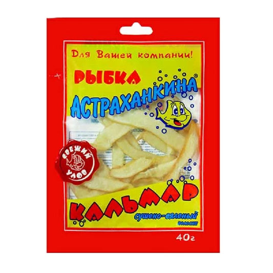 Dried Squid Slice "Astrakhankina", 40g