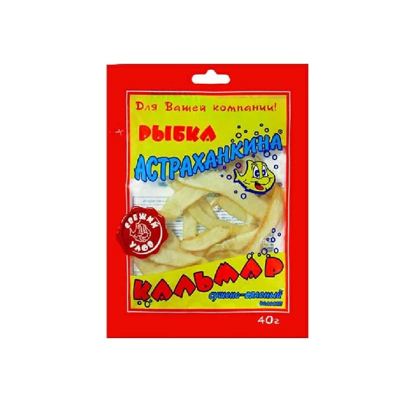 Dried Squid Slice "Astrakhankina", 40g