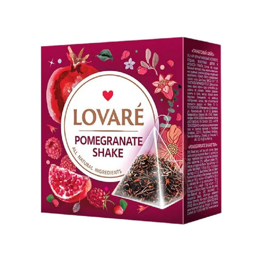 LOVARE Pomegranate Shake Black Tea, 30g