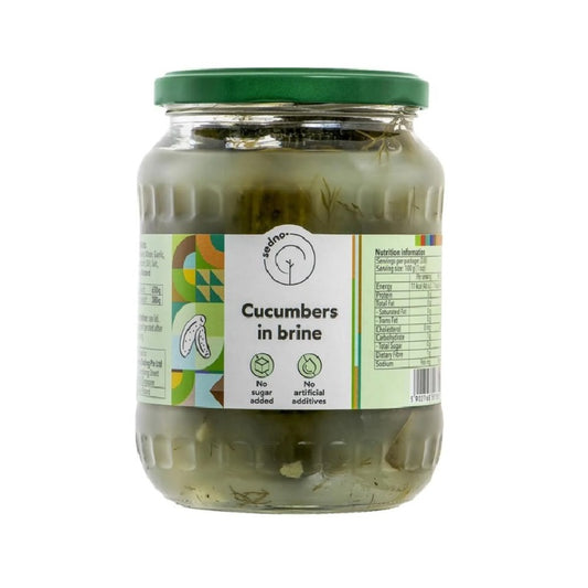 Sedno Pickled Gherkins in Brine, 650g