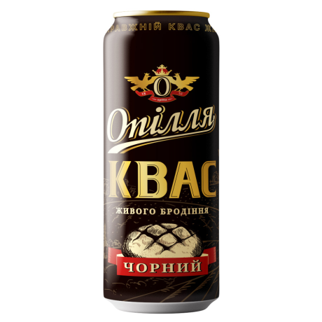 Opillia Chornyi Black Kvass 0.5L