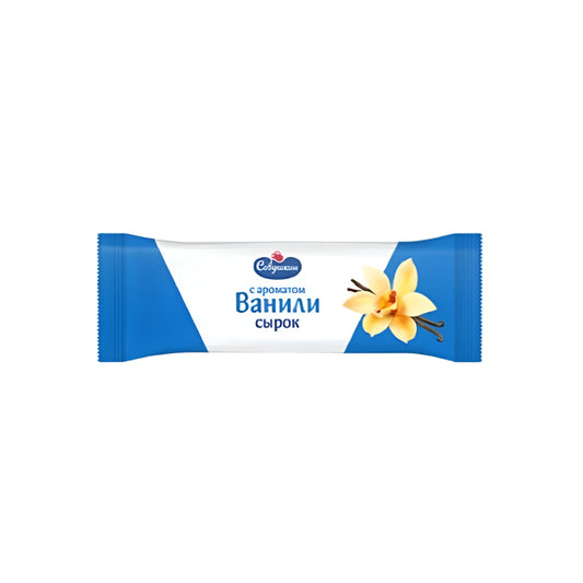 Glazed Curd Cheese Bar 23% with Vanilla Flavor, 40g