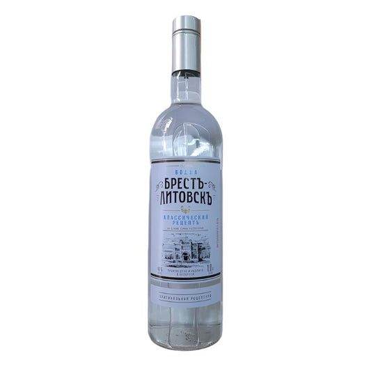 VODKA "BREST-LITOVSK" CITY RECIPE 40%, 1.0L