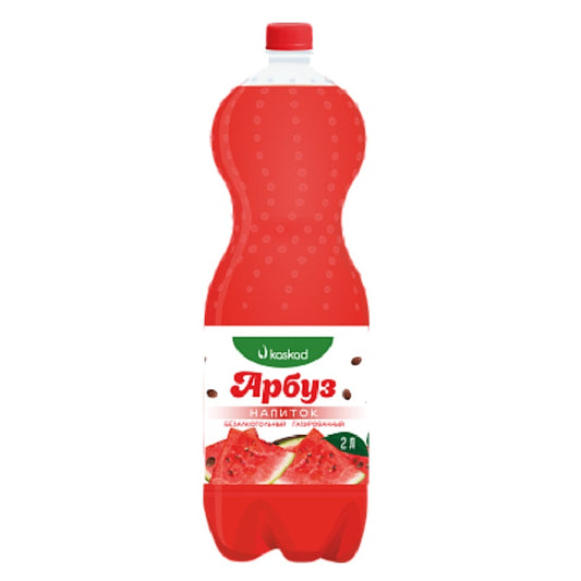 Carbonated Soft Drink "Cascade" Watermelon, 2.0L